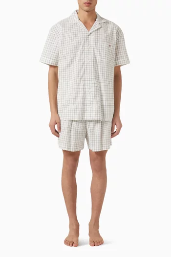 Woven PJ Set in Cotton