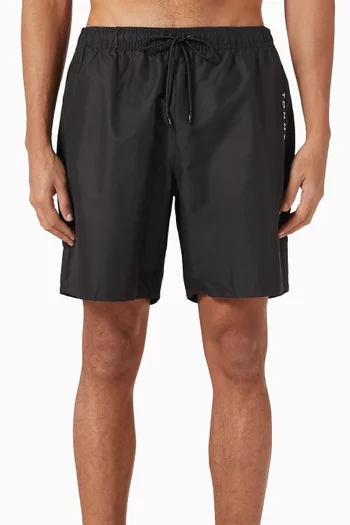 Logo Drawstring Swim Shorts