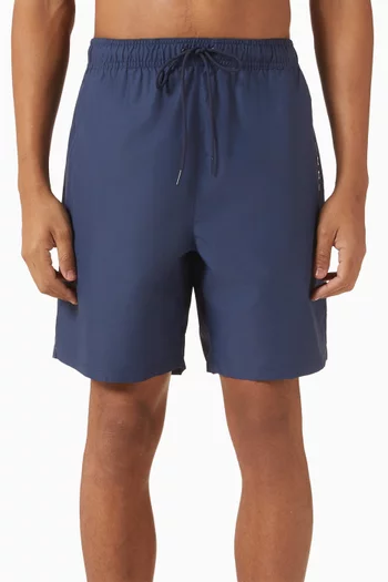 Logo Long Swim Shorts
