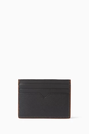 The Edge Card Holder in Leather