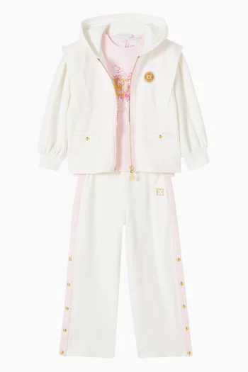 Logo Hoodie in Cotton