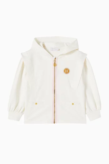 Logo Hoodie in Cotton