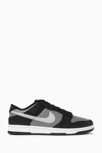 Dunk Low Sneakers in Leather & Suede