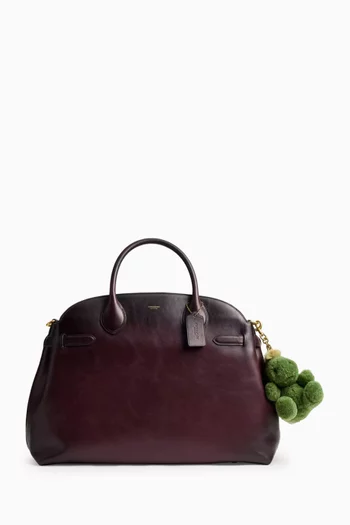 Little Rexy Dino Plushie Bag Charm in Shearling