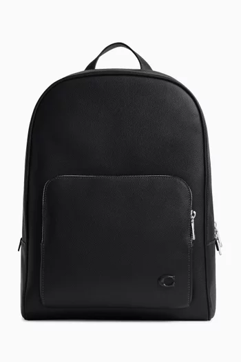 Wade Backpack in Grained Leather