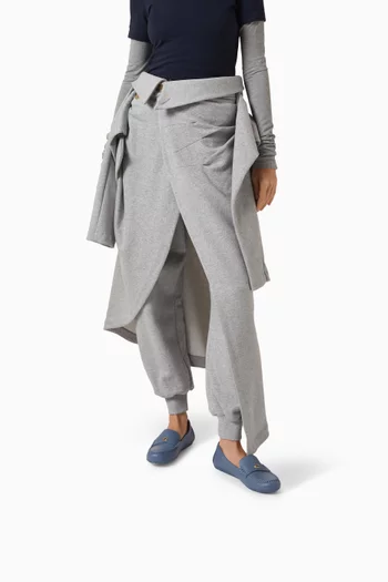 حذاء درايفر سهل الارتداء جلد حبيبي