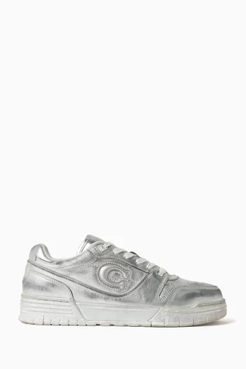 Soho Sneakers in Metallic Leather