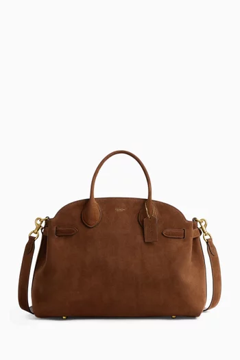 Soft Empire 40 Carryall Bag in Suede