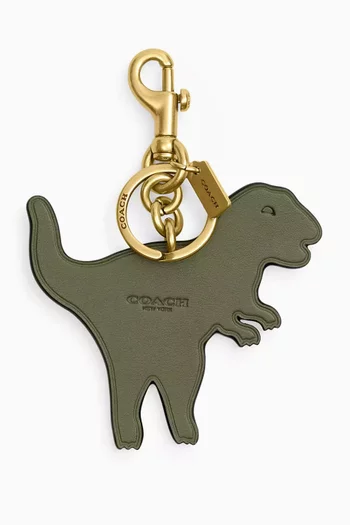 Rexy Bag Charm in Leather