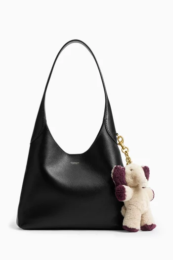 Ellie Elephant Plushie Bag Charm in Shearling