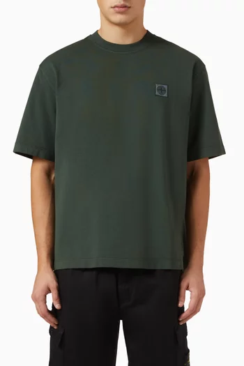 Compass T-shirt in Combed Cotton Jersey