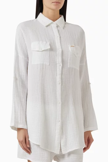 Elena Relaxed-fit Shirt in Cotton
