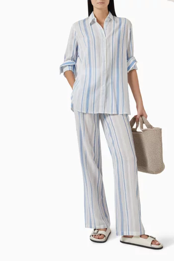 Tina Stripe Shirt in Cotton