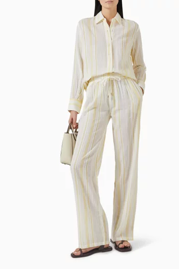 Tina Stripe Shirt in Cotton