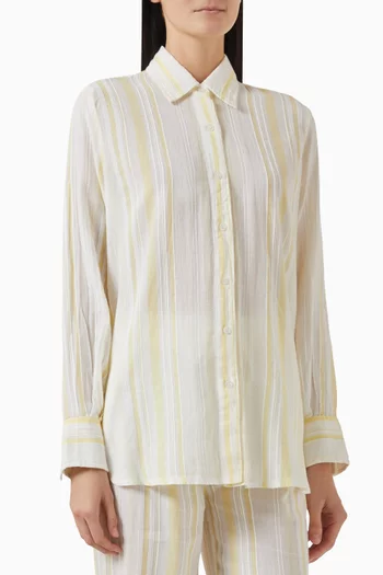 Tina Stripe Shirt in Cotton