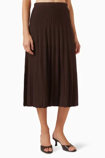 Lena Knit Skirt in Viscose Blend
