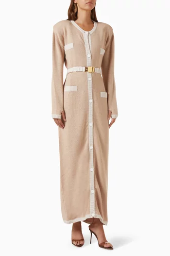 Belted Longline Cardigan