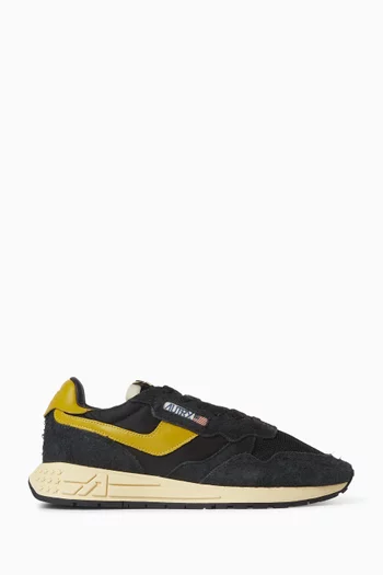 Reelwind Low-top Sneakers in Suede & Nylon