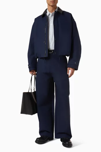 Plass Pants in Double Cotton Satin