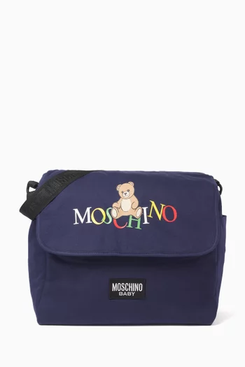 Graphic Logo Changing Bag in Nylon