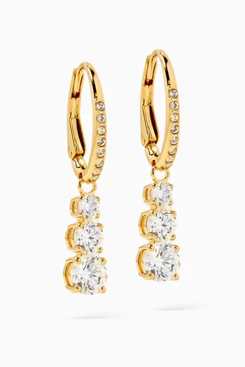 Stilla Attract Earrings in Gold-plated Metal