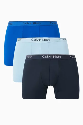Boxer Briefs in Stretch-microfibre , Set of 3