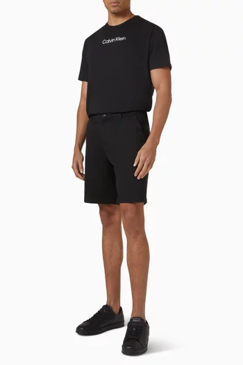 تي شيرت بشعار الماركة قطن جيرسيه