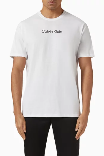 تي شيرت بشعار الماركة قطن جيرسيه