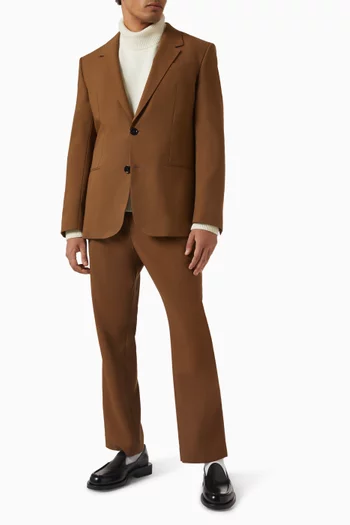 Single Breasted Jacket in Wool