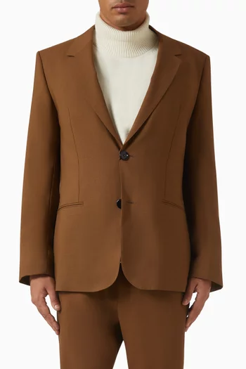 Single Breasted Jacket in Wool