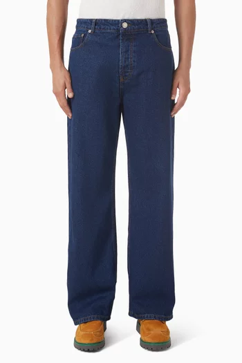 Large Fit Jeans in Denim