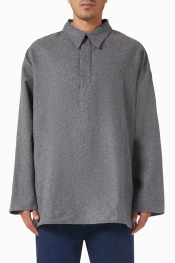 Polo Shirt in Wool