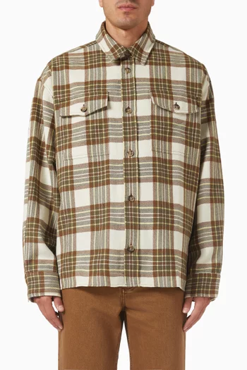 Checked Shirt in Cotton