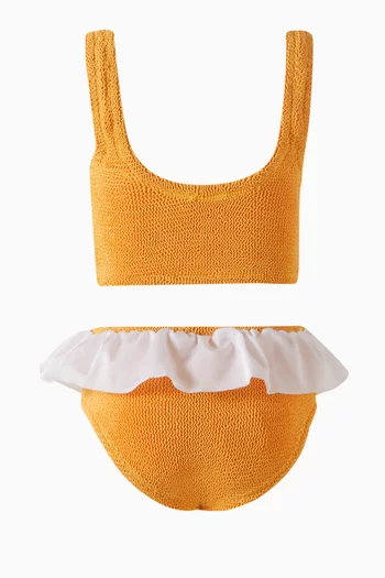 Duo Olive Bikini Set in Original Crinkle™ Fabric