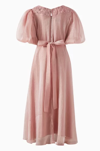 Embroidered Maxi Dress