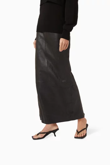 Thong 40 Sandals in Leather