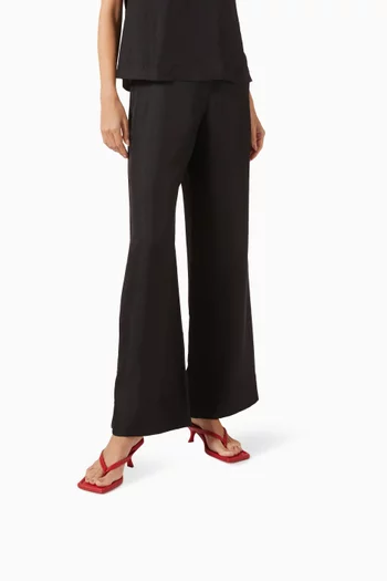 Thong 40 Sandals in Leather