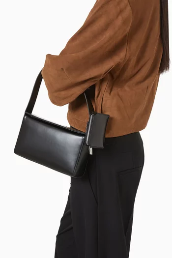 90s Petit Shoulder Bag in Bovine Leather