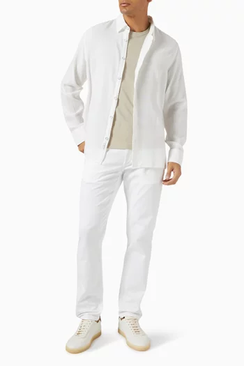 Fit 2 Slim Chino Pants in Stretch Cotton Twill
