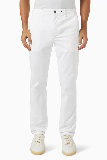 Fit 2 Slim Chino Pants in Stretch Cotton Twill