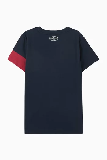 Graphic Print T-Shirt in Cotton