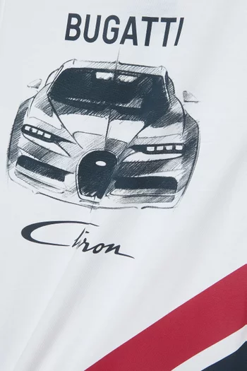 Graphic Print T-Shirt in Cotton