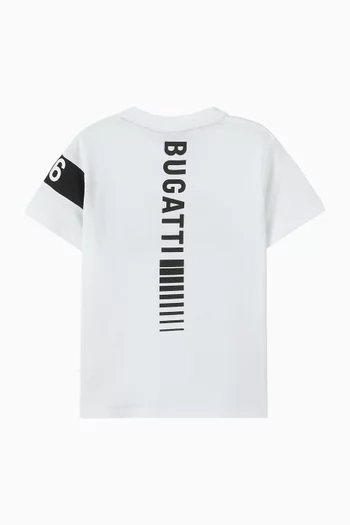 Graphic Print T-Shirt in Cotton