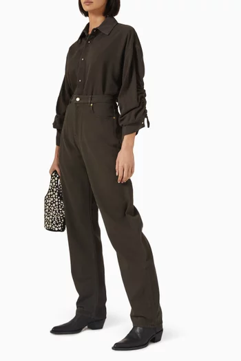 قميص كينو بكشكش دينم