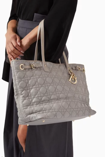 Panarea Tote Bag in Cannage Canvas