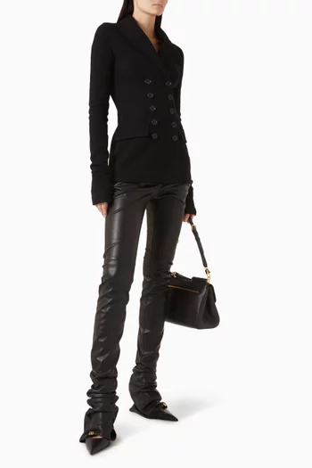 Slim-fit Pants in Nappa