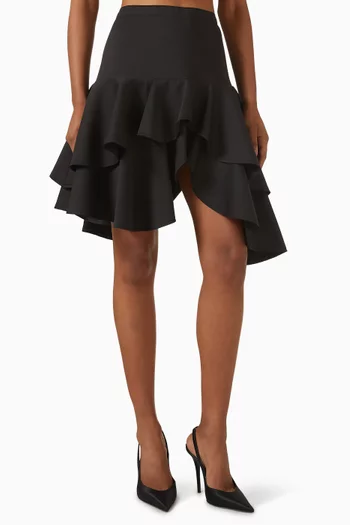 Flamenco Ruffled Mini Skirt