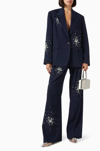 Wide Suit Pants