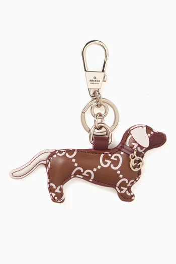 Dog Charm Keychain