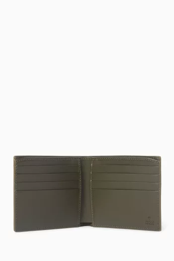 Bifold Wallet in GG Supreme Canvas